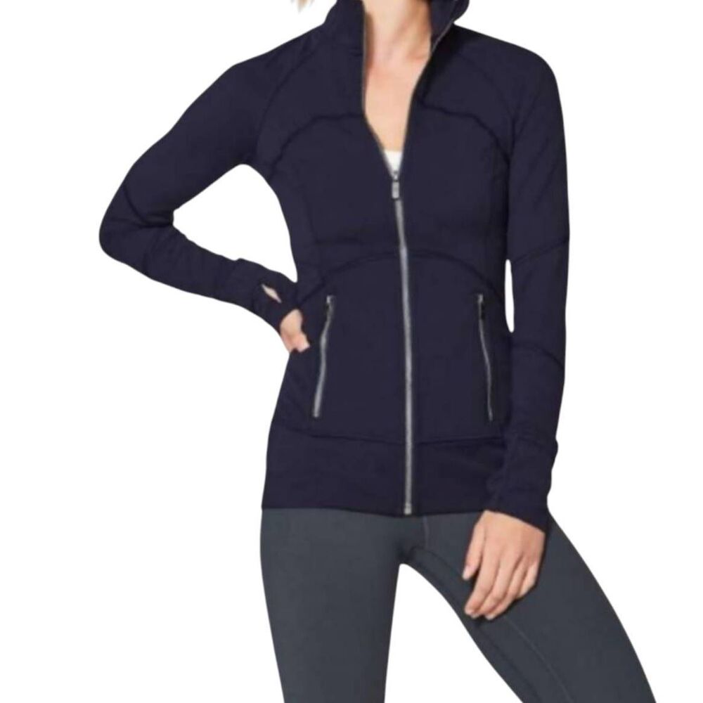 LULULEMON ATHLETICA Contour Jacket in Midnight Blue Size 6